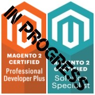 Adobe Certified Professional — Magento Commerce Developer, Adobe Certified Expert - Magento Commerce Front-End Developer